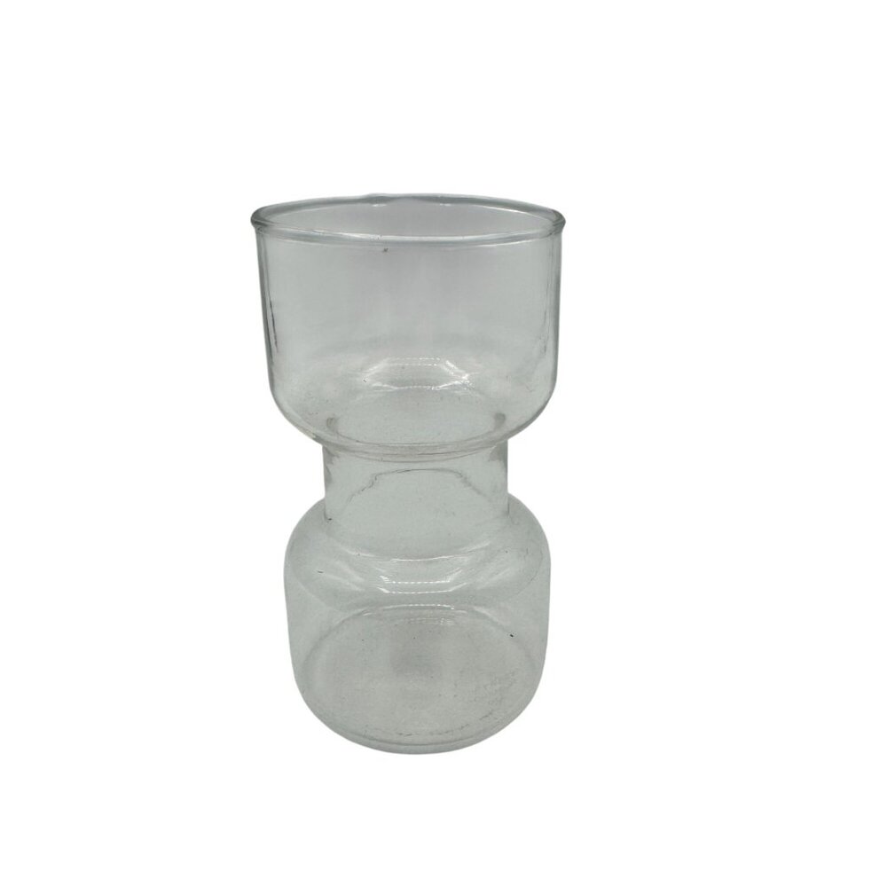 Vintage Pyrex Floating Candle Dumbbell Glass Shaped Cylinder